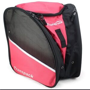 Transpack Ice Figure Skating Backpack black/pink New With Tags Great Gift